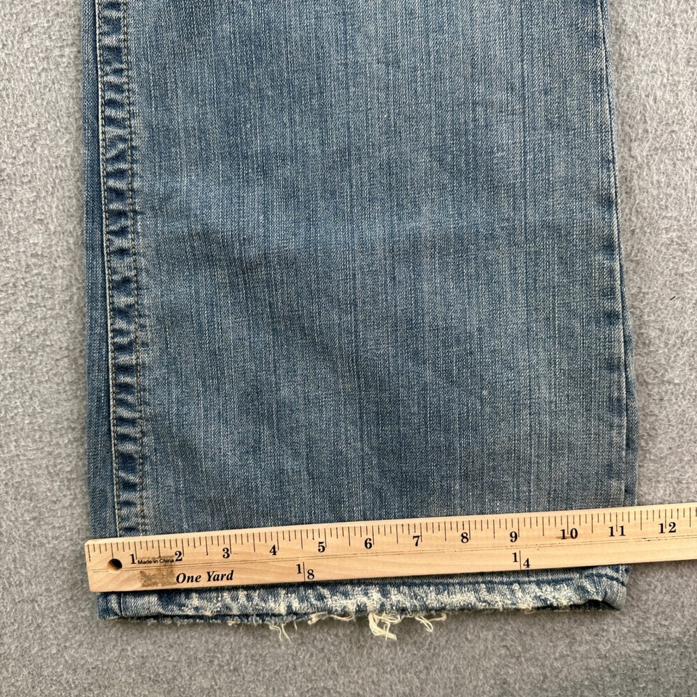 NWT American Eagle Jeans Women 14 Boyfriend Distressed Low Rise Wide Leg Flare - Picture 13 of 13